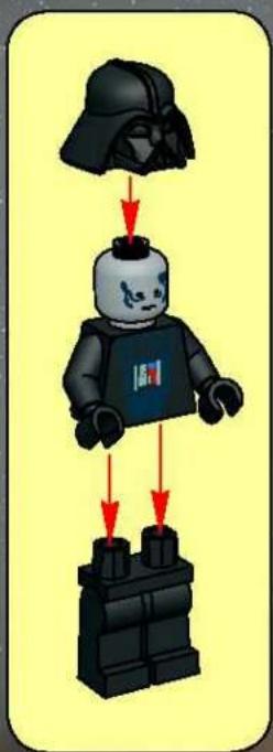 LEGO Darth Vader (TM) Transformation - 1
