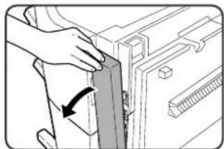 SHARP MX-M550N - ■ General procedure for the finisher and saddle stitch finisher - 19