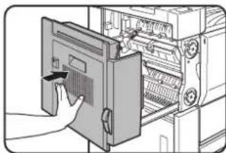 SHARP MX-M550N - Gently close the duplex unit. - 1