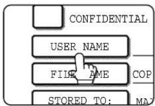 CONFIDENTIAL USER NAME FILE NAME COP STORED TO: MA7