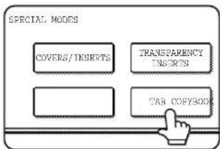 SPECIAL MODES COVERS/TINSERTS TRANSPARENCY INSERTS TAB COPYBOOK