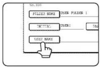 No.301 FOLDER NAME USER FOLDER 1 INITIAL USER1 DAS USER NAME