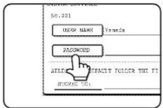 NO.031 USKR NAME Yenada PASSWORD SELECT CONFACIT FOLDER THE IT STOCKS TO: