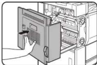 SHARP MX-M550N - Gently close the duplex unit. - 1