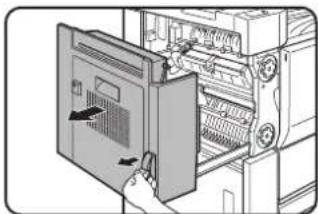 SHARP MX-M550N - Remove the duplex unit. - 1