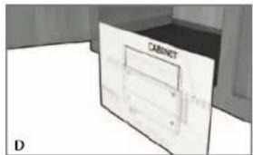 Applica SpaceMaker CO100B - STANDARD INSTALLATION (FLAT CABINET) - 1