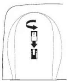 UNIDEN DS 73 - ▼ Standard wall plate mounting - 5
