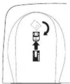 UNIDEN DS 73 - ▼ Standard wall plate mounting - 9