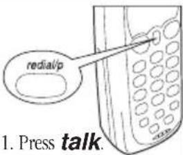 UNIDEN DS 73 - MAKING AND RECEIVING CALLS - 6