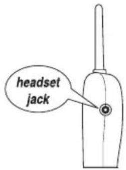 UNIDEN DS 73 - HEADSET INSTALLATION - 1