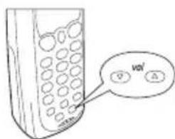 UNIDEN DS 73 - ADJUSTING THE VOLUME CONTROLS - 2