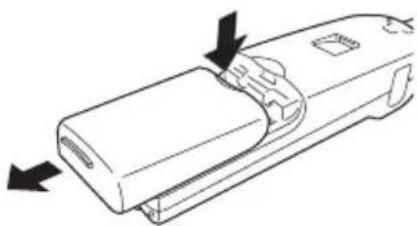 UNIDEN DS 73 - INSTALLING THE HANDSET BATTERY PACK - 1