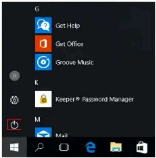 G Get Help Get Office Groove Music K Keeper® Password Manager M Mail