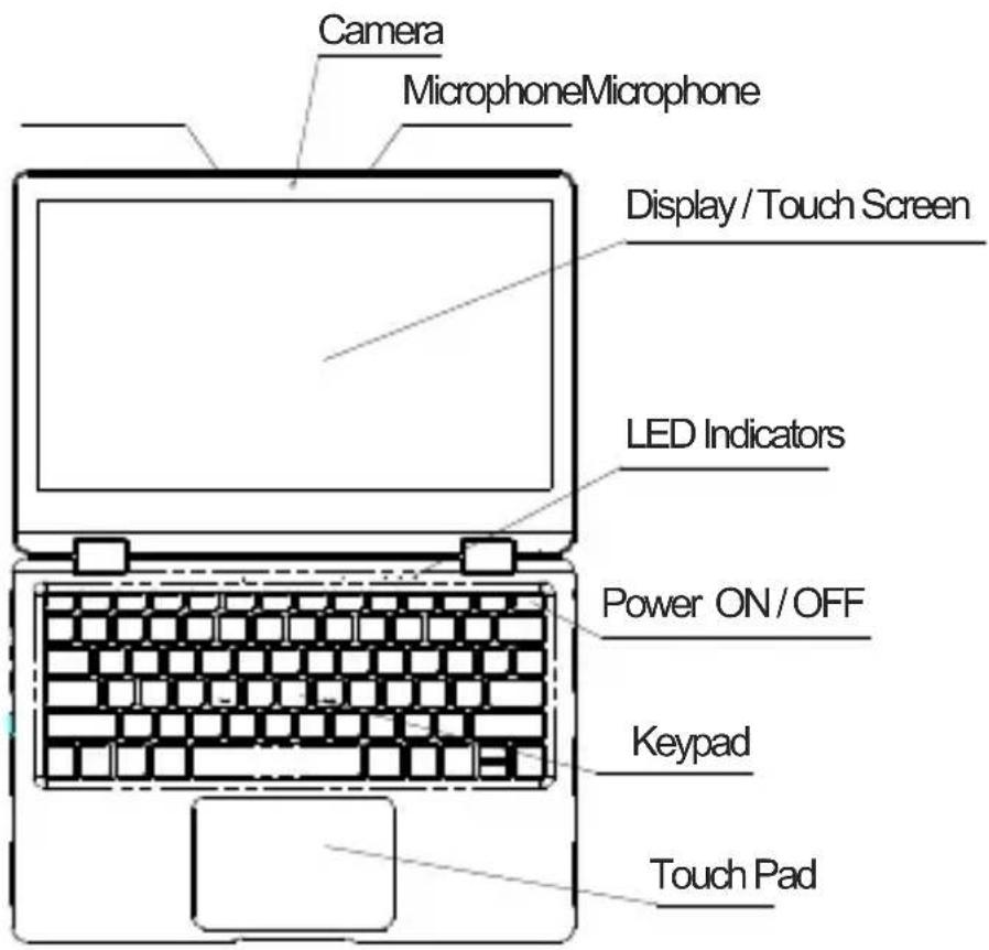 Allview Allbook Y - - Vista frontal - 1