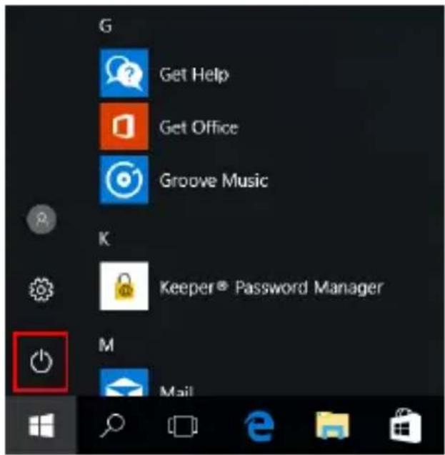 G Get Help Get Office Groove Music K Keeper® Password Manager M Mail