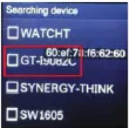 Naxa NSW-14 - Connecting the Watch to Your Phone - 3
