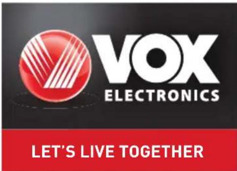 VOX ELECTRONICS LET'S LIVE TOGETHER
