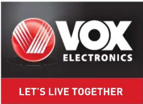 VOX ELECTRONICS LET'S LIVE TOGETHER
