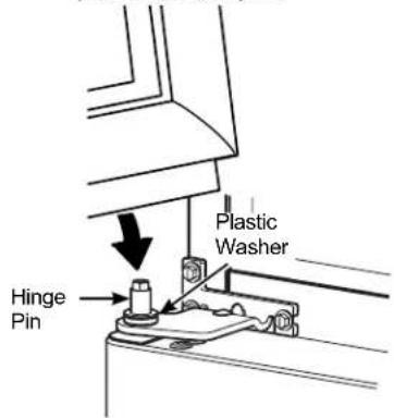 Crosley XPS15BTHLWW - RE-HANGING THE DOORS (CO - 1