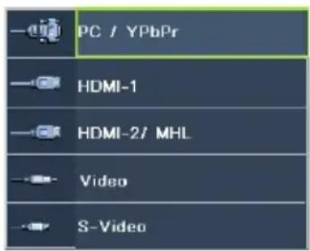 BENQ LX890UST - Switching input signal - 2