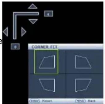 BENQ LX890UST - Adjusting Corner Fit - 3