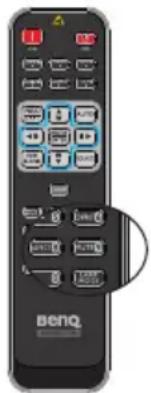 BENQ LX890UST - Adjusting the sound level - 1