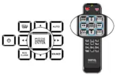 BENQ LX890UST - Selecting a picture mode - 1