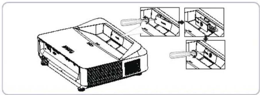BENQ LX890UST - Camera Installation on Projector - 1