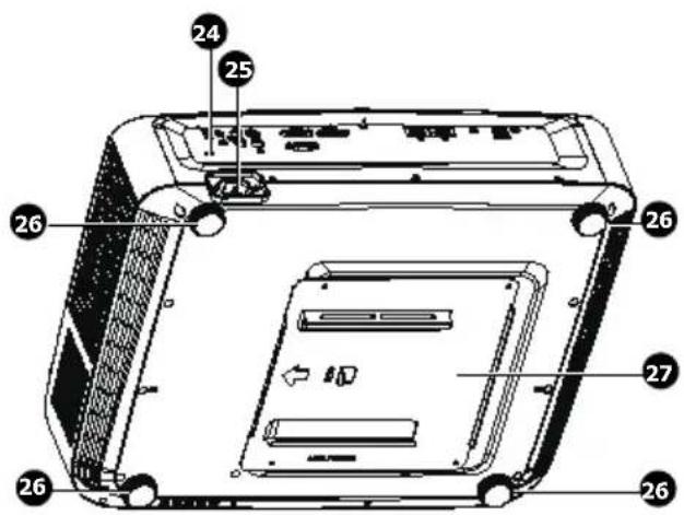 BENQ LX890UST - Projector exterior view - 3