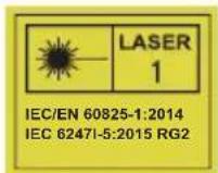 BENQ LX890UST - Laser Caution - 2