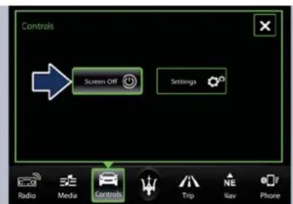 Maserati Granturismo (2020) - SwitchOFFTouchscreenBacklight - 1