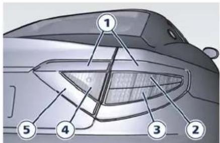 Maserati Granturismo (2020) - Tail-LightClustersLightBulbs - 1