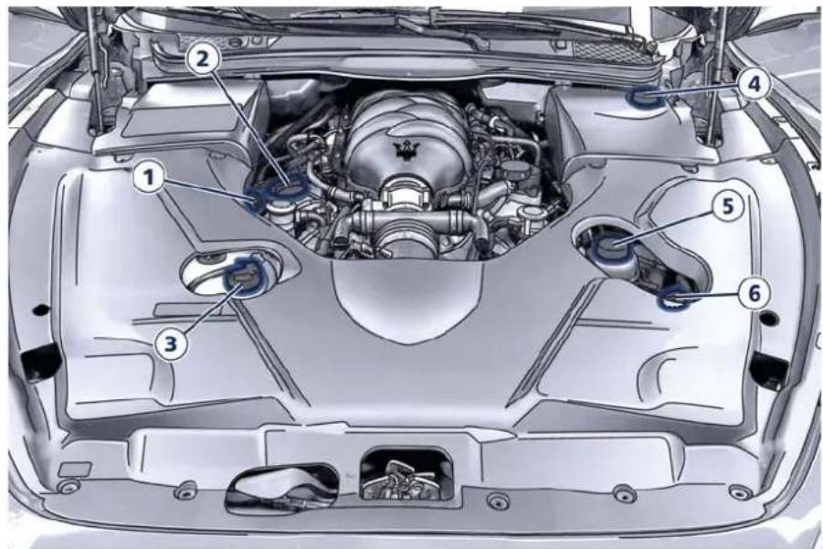 Maserati Granturismo (2020) - MaintenanceService Components - 1