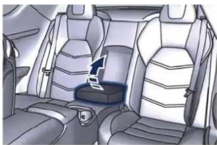 Maserati Granturismo (2020) - RearArmrest - 2