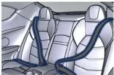 Maserati Granturismo (2020) - RearPassengersSeatBelts - 1
