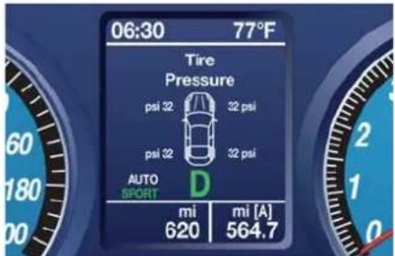Maserati Granturismo (2020) - TirePressureScreenPage - 1