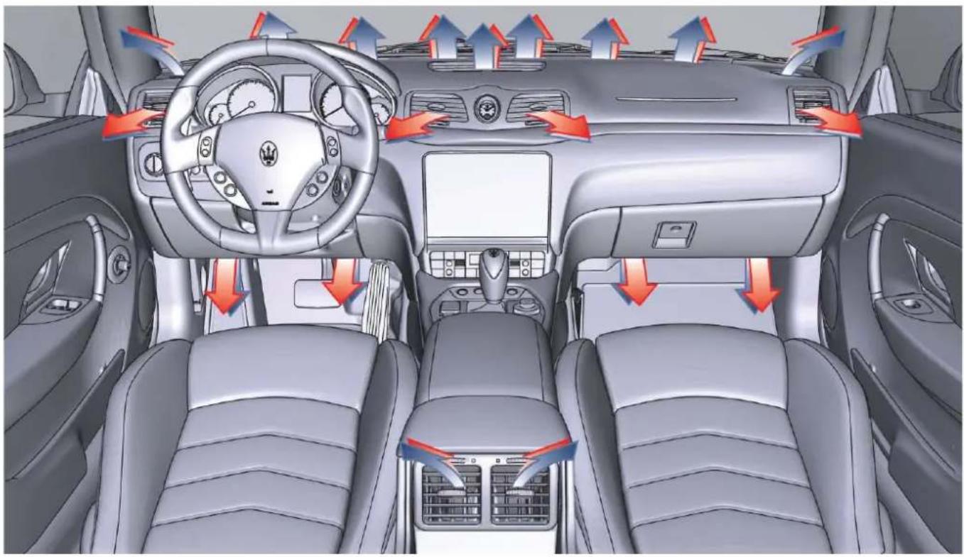 Maserati Granturismo (2020) - AirConditioningDistribution - 1