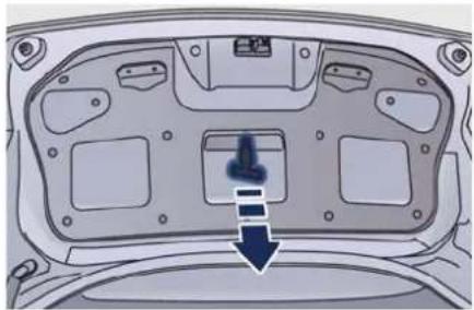 Maserati Granturismo (2020) - TrunkLidEmergencyRelease frominsidetheTrunk - 1