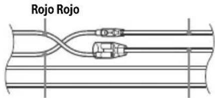 SONY CXS-G1269U - Cuando se invierten las posiciones de los cables rojos y amarillos - 1