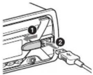 SONY CXS-G1269U - Connecting a USB Device - 1