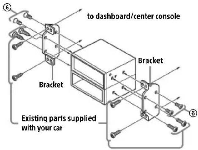 SONY CXS-G1269U - Mounting the unit in a Japanese car - 2