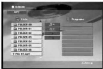 0-06.00 MPS File FILDER 00 FILDER 01 FILDER 02 FILDER 03 FILDER 04 FILDER 05 FILDER 06 I-File 01.mp3 Programs System