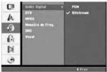 Daddy Digital DTS MPEG Monstra de Freq. CRC Vocal PGM ✓ Bitstream Flav