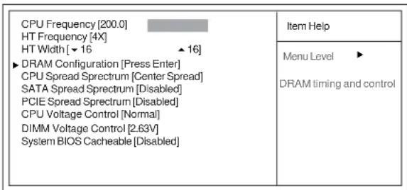 ECS NFORCE4-A754 - Advanced Chipset Features - 1