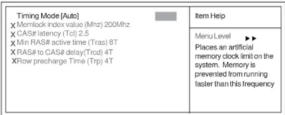 ECS NFORCE4-A754 - ▶DRAM Configuration (Press Enter) - 1
