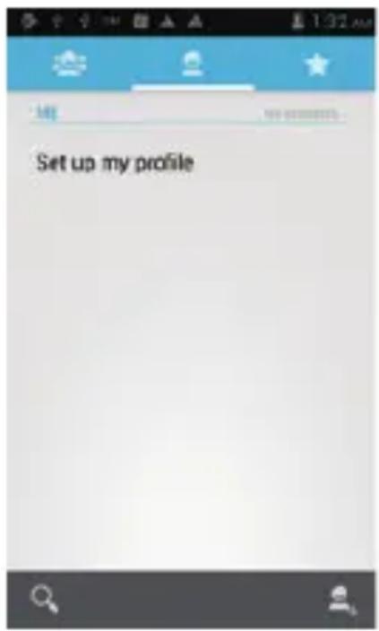 Set up my profile