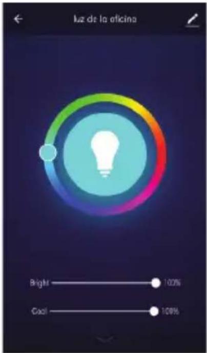 luz de la oficina Bright 100% Cool 100%
