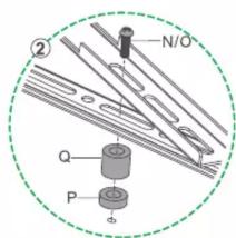 N/O ② Q P