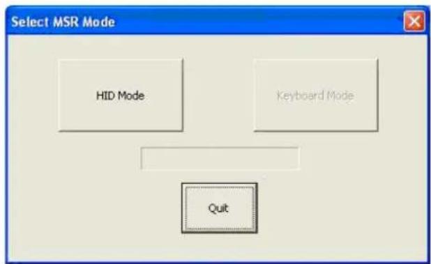 ELO 15A1 IntelliTouch - Converting MSR from Keyboard Emulation to HID and vice versa - 1