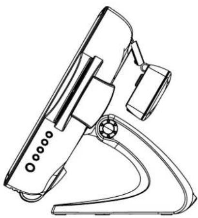 ELO 15A1 IntelliTouch - Rear View - 2